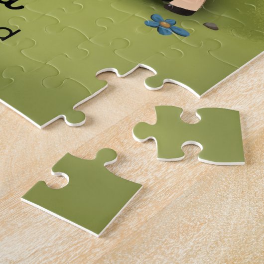 Der Herr ist mein Hirte niedlichen Kinderpuzzle Puzzle (Seite)