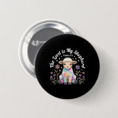 Der Herr ist mein Hirte Ostern Christlicher Glaube Button (Vorne & Hinten)