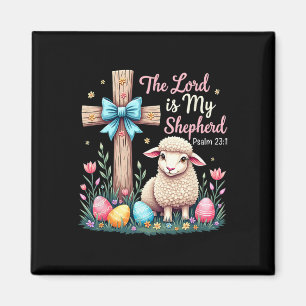 Der Herr ist mein Hirte Ostern Christliches Lamm O Magnet