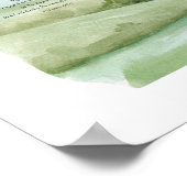 Der Herr ist mein Hirte. Poster (Ecke)