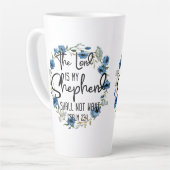 Der Herr ist mein Hirte| Psalm 23:1 Bibelverse Milchtasse (Linke Ecke)