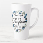 Der Herr ist mein Hirte| Psalm 23:1 Bibelverse Milchtasse (Rechts)