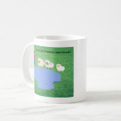 Der Herr ist mein Hirte Psalm 23:1 Kaffeecup Kaffeetasse (Vorderseite Links)