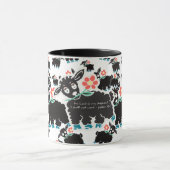 Der Herr ist mein Hirte Psalm 23:1 Minimalistisch Tasse (Zentrum)