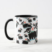 Der Herr ist mein Hirte Psalm 23:1 Minimalistisch Tasse (Links)