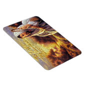 Der Herr ist mein Hirte Psalm 23:1 Premium Magnet (Rechte Seite)