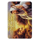 Der Herr ist mein Hirte Psalm 23:1 Premium Magnet (Vertikal)