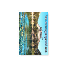 Der Herr ist mein Hirte – Psalm 23:1 Schrift Wall