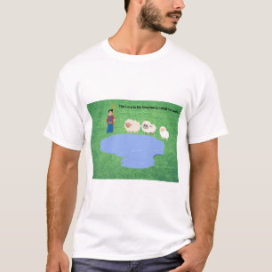 Der Herr ist mein Hirte Psalm 23:1 T Shirt