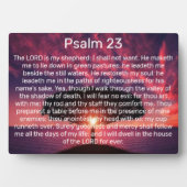 Der Herr ist mein Hirte Psalm 23 Fotoplatte (Vorderseite)