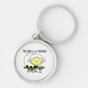 Der Herr ist mein Hirte Psalm 23 Kinder T-Shirt- U Schlüsselanhänger