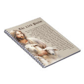 Der Herr ist mein Hirte - Psalm 23 Notizblock (Rechte Seite)