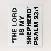 "Der Herr ist mein Hirte." Puzzle (Vertikal)