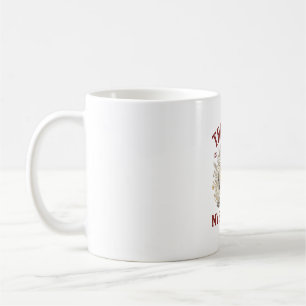 Der Herr ist mein Hirte Vintage-Schaf-Shirt-Design Kaffeetasse