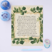 Der Herr ist mein Hirtengebet Flyer (Einzeln)