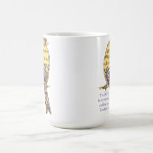 Der Herr ist mein Kraft-Song-Bird Tasse (Mittel)
