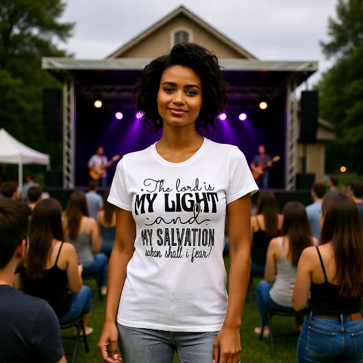 Der Herr ist mein Licht Erlösung Fearless Tee