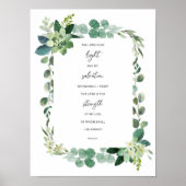 Der Herr ist mein Licht Poster (Vorne)