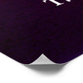 Der Herr ist mein Licht und meine Erlösung Poster (Ecke)