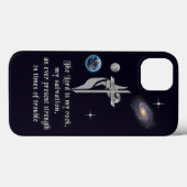 Der Herr ist mein Rock iPhone 13 Fall Case-Mate iPhone Hülle (Rückseite (Horizontal))