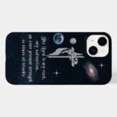 Der Herr ist mein Rock iPhone 14 Fall Case-Mate iPhone Hülle (Rückseite (Horizontal))