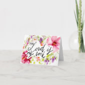 Der Herr ist mein Rock | Schrift (Vorderseite)