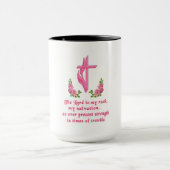 Der Herr ist mein Rock Tasse (Zentrum)
