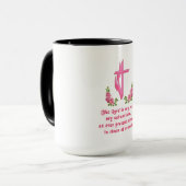 Der Herr ist mein Rock Tasse (Vorderseite Links)