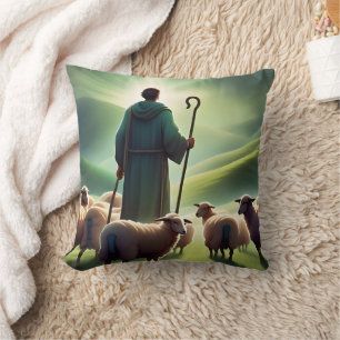 Der Herr ist mein Schäferhund Psalm 23:1 wirbelk Kissen