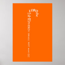 Der Herr ist mein Schäferposter