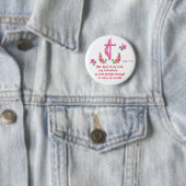 Der Herr ist mein Stein Button (Beispiel)
