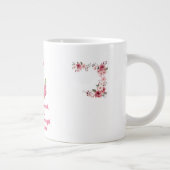 Der Herr ist mein Stein Jumbo-Tasse (Rechts)