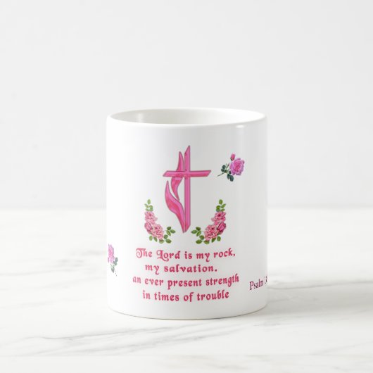 Der Herr ist mein Stein Kaffeetasse (Mittel)