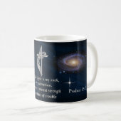 Der Herr ist mein Stein Kaffeetasse (VorderseiteRechts)