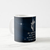 Der Herr ist mein Stein Kaffeetasse (Vorderseite Links)