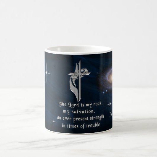 Der Herr ist mein Stein Kaffeetasse (Mittel)