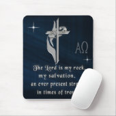 Der Herr ist mein Stein Mousepad (Mit Mouse)