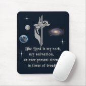 Der Herr ist mein Stein Mousepad (Mit Mouse)