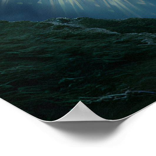 Der Herr ist mein Stein Poster (Ecke)