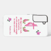 Der Herr ist mein Stein Samsung Galaxy Hülle (Rückseite (Horizontal))