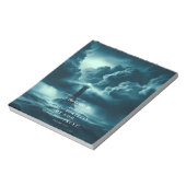 Der Herr ist mein Zufluchtsbuch Notizblock (Rotiert)