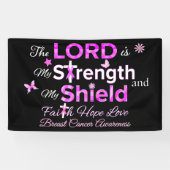 Der Herr ist meine Stärke Banner (Horizontal)
