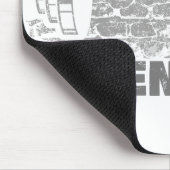 Der Herr ist Meine Stärke Isaiah 12:2 Christlich Mousepad (Ecke)