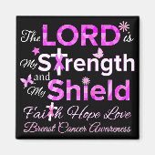 Der Herr ist meine Stärke Magnet (Vorne)