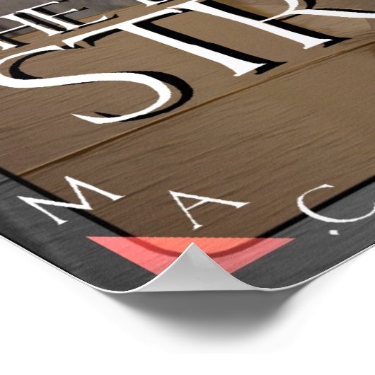 Der Herr ist meine Stärke Poster (Ecke)