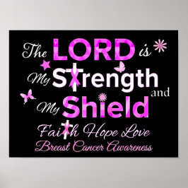 Der Herr ist meine Stärke Poster