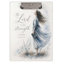 Der Herr ist meine Stärke Psalm 28:7 Aquarell