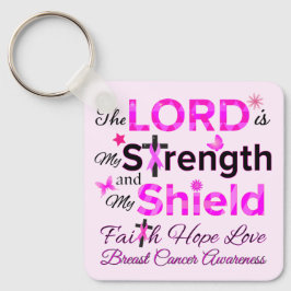 Der Herr ist meine Stärke Schlüsselanhänger