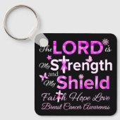 Der Herr ist meine Stärke Schlüsselanhänger (Vorderseite)
