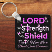 Der Herr ist meine Stärke Schlüsselanhänger (Vorderseite)